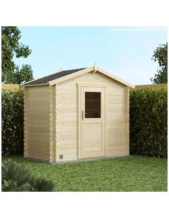Abri De Jardin Juno 2.8 M² En Bois Massif 19 Mm -Biohors Boutique abri de jardin juno 28 m en bois massif 19 mm 2