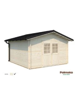 Abri De Jardin Tina 14 M² En Bois Massif 34 Mm -Biohors Boutique abri de jardin tina 14 m en bois massif 34 mm 2