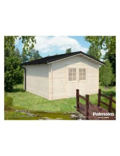 Abri De Jardin Tina 14 M² En Bois Massif 34 Mm -Biohors Boutique abri de jardin tina 14 m en bois massif 34 mm 5