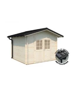 Abri De Jardin Tina 7.8 M² En Bois Massif 34 Mm 18 Abri De Jardin Tina 7.8 M² En Bois Massif 34 Mm -Biohors Boutique abri de jardin tina 78 m en bois massif 34 mm 3