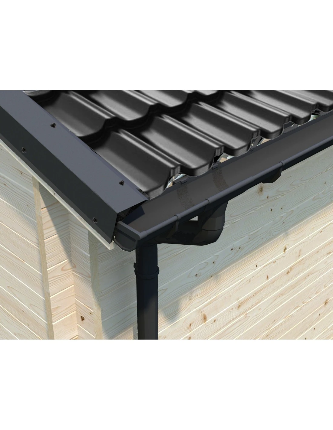 Abri De Jardin Tina 7.8 M² En Bois Massif 34 Mm 8 Abri De Jardin Tina 7.8 M² En Bois Massif 34 Mm – Image 6