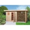 Abri De Jardin WEKA 170A+appentis De 13.4 M² En Bois Massif 28 Mm -Biohors Boutique abri de jardin weka 170aappentis de 134 m en bois massif 28 mm