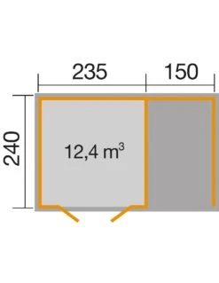 Abri De Jardin WEKA 179A+appentis De 9.2 M² En Bois Massif 28 Mm -Biohors Boutique abri de jardin weka 179aappentis de 92 m en bois massif 28 mm 1