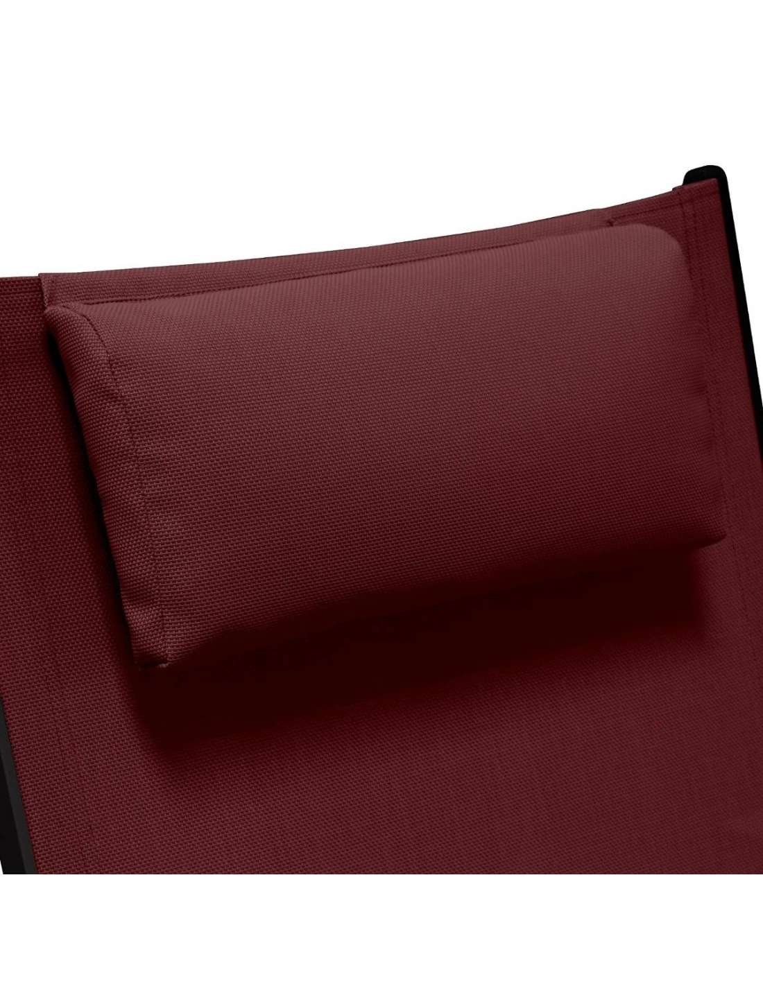 Appui-tête Pour Transat Milenio - 40 X 22 X 6 Cm - Bordeaux 4 Appui-tête Pour Transat Milenio - 40 X 22 X 6 Cm - Bordeaux – Image 2