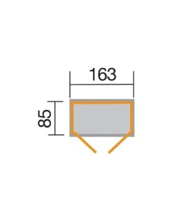 Armoire De Jardin WEKA 361 A En Bois Massif 14 Mm -Biohors Boutique armoire de jardin weka 361 a en bois massif 14 mm 1