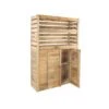 Armoire De Rangement Beli 0.5 M² Avec Plancher En Bois Traité Autoclave 15 Mm -Biohors Boutique armoire de rangement beli 05 m avec plancher en bois traite autoclave 15 mm