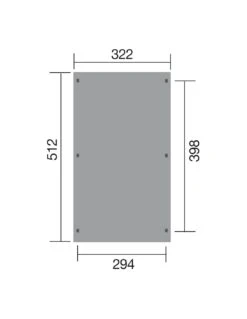 Carport WEKA 617 De 16.5 M² Traitée Autoclave -Biohors Boutique carport weka 617 de 165 m traitee autoclave 1