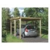 Carport WEKA 617 De 16.5 M² Traitée Autoclave -Biohors Boutique carport weka 617 de 165 m traitee autoclave