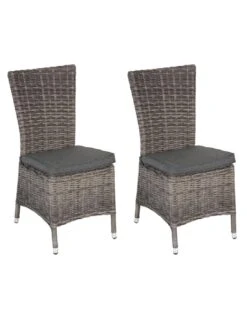 Chaise De Jardin Mooréa - Aluminium Et Résine Tressée - Terre D'ombre 14 Chaise De Jardin Mooréa - Aluminium Et Résine Tressée - Terre D'ombre -Biohors Boutique chaise de jardin moorea aluminium et resine tressee 1