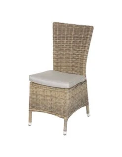 Chaise De Jardin Mooréa - Aluminium Et Résine Tressée - Terre D'ombre 17 Chaise De Jardin Mooréa - Aluminium Et Résine Tressée - Terre D'ombre -Biohors Boutique chaise de jardin moorea aluminium et resine tressee 4