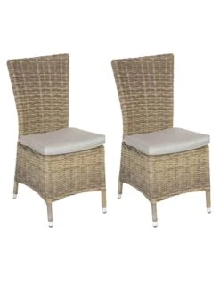 Chaise De Jardin Mooréa - Aluminium Et Résine Tressée - Terre D'ombre 19 Chaise De Jardin Mooréa - Aluminium Et Résine Tressée - Terre D'ombre -Biohors Boutique chaise de jardin moorea aluminium et resine tressee 6