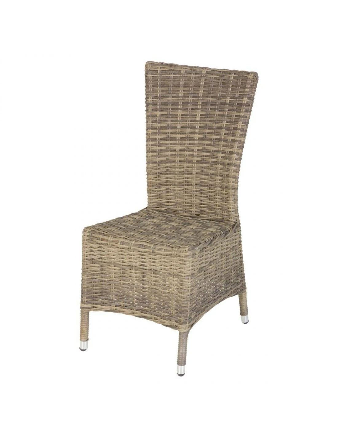 Chaise De Jardin Mooréa - Aluminium Et Résine Tressée - Terre D'ombre 11 Chaise De Jardin Mooréa - Aluminium Et Résine Tressée - Terre D'ombre – Image 9