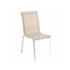 Chaise Empilable Axant Lin / Blanc -Biohors Boutique chaise empilable axant lin blanc