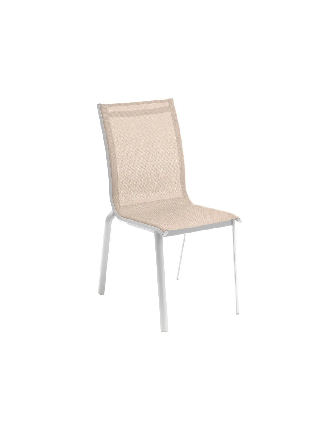 Chaise Empilable Axant Lin / Blanc 3 Chaise Empilable Axant Lin / Blanc