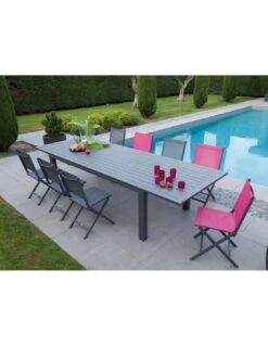 Biohors Boutique -Biohors Boutique chaise pliante thema en aluminium et toile tpep 12