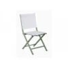 Chaise Thema Pliante En Aluminium Et Toile TPEP - Amande/Chiné Blanc 2 Chaise Thema Pliante En Aluminium Et Toile TPEP - Amande/Chiné Blanc -Biohors Boutique chaise thema pliante en aluminium et toile tpep amandechine blanc