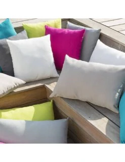 Coussin De Jardin Déco Korai 40 X 40 Cm Déhoussable - Framboise -Biohors Boutique coussin de jardin deco korai 40 x 40 cm dehoussable framboise 5