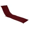 Coussin De Transat Korai L.190 X P.60 Cm - Polyester - Bordeaux -Biohors Boutique coussin de transat korai l190 x p60 cm polyester bordeaux