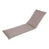 Coussin De Transat Korai L.190 X P.60 Cm - Polyester - Taupe -Biohors Boutique coussin de transat korai l190 x p60 cm polyester taupe