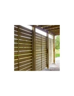 Carport En Bois Double CESAR Traité Autoclave De 38 M² -Biohors Boutique double carport cesar traite autoclave de 401 m 4