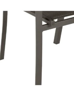 Fauteuil De Jardin Allure Empilable - Aluminium Et Texaline Matelassée - Praline / Speculos -Biohors Boutique fauteuil de jardin allure empilable aluminium et texaline matelassee praline speculos 1