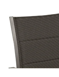 Fauteuil De Jardin Allure Empilable - Aluminium Et Texaline Matelassée - Praline / Speculos -Biohors Boutique fauteuil de jardin allure empilable aluminium et texaline matelassee praline speculos 2