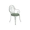 Fauteuil De Jardin Montmartre Empilable En Métal - Vert Opaline 2 Fauteuil De Jardin Montmartre Empilable En Métal - Vert Opaline -Biohors Boutique fauteuil de jardin montmartre metal empilable