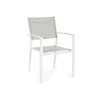 Fauteuil Empilable - Aluminium Blanc Cloud -Biohors Boutique fauteuil empilable aluminium blanc cloud