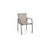 Fauteuil Hilla Empilable - Aluminium Café -Biohors Boutique fauteuil hilla empilable aluminium cafe