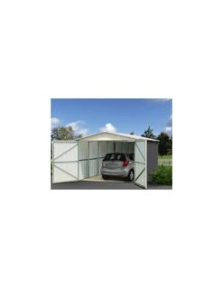 Garage Métal Anthracite 15.5 M² Acier Galvanisé