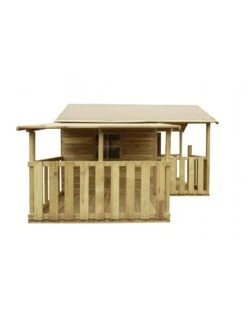 Maisonnette BLANKA En Bois Traité Avec Plancher -Biohors Boutique maisonnette blanka en bois traite avec plancher 2