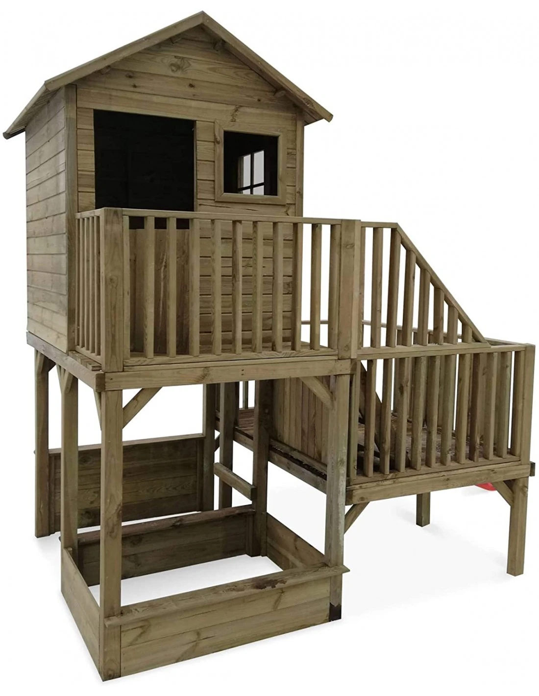 Maisonnette HUBERT Sur Pilotis Avec Bac à Sable 4 Maisonnette HUBERT Sur Pilotis Avec Bac à Sable – Image 2