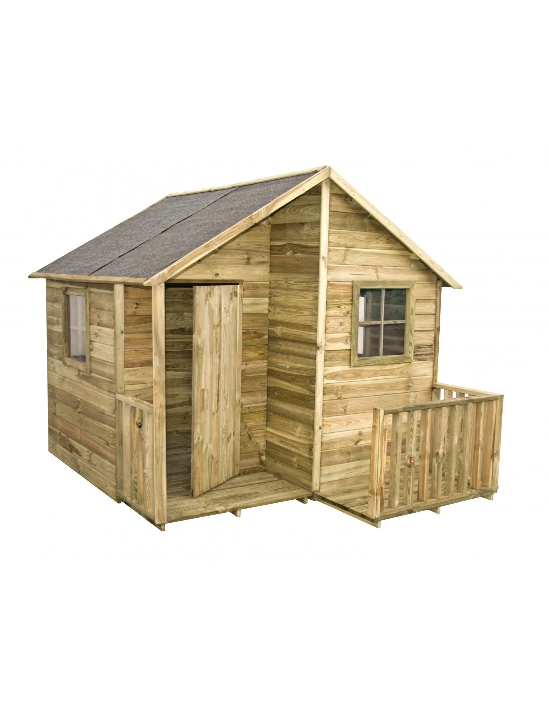 Maisonnette Loulou En Bois Avec Plancher Traité 3 Maisonnette Loulou En Bois Avec Plancher Traité