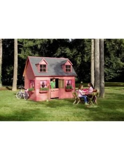 Maisonnette ROSALIE -Biohors Boutique maisonnette rosalie en bois avec plancher traite 2