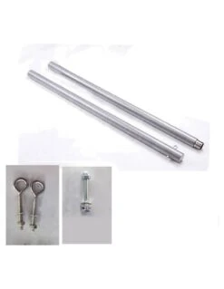 Mât De Fixation Pour Voile D'ombrage H.2,55 M - Graphite -Biohors Boutique mat de fixation pour voile d ombrage h255 m graphite 1