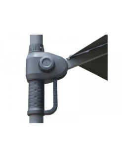 Parasol Déporté En Acier Push Up D.300 Cm - Taupe -Biohors Boutique parasol acier deporte push up 300 6 taupe 2