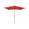 Parasol En Aluminium Droit 2.5X2.5 Inclinable à Manivelle - Paprika -Biohors Boutique parasol alu acier droit 25x25 8 inclinable maniv paprika