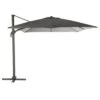 Parasol Déporté Carré Eléa 3 X 3 M - Graphite / Ardoise -Biohors Boutique parasol deporte carre elea 3 x 3 m graphite ardoise