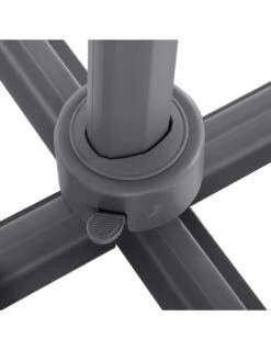 Parasol Déporté Carré Eléa 3 X 3 M - Toile Polyester 250g/m² - Bleu Canard -Biohors Boutique parasol deporte carre elea 3 x 3 m toile polyester 250gm bleu canard 4