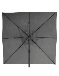 Parasol Déporté Elea 3x3 M Toile Olifen Anthracite -Biohors Boutique parasol deporte elea 3x3 m toile olifen anthracite 3