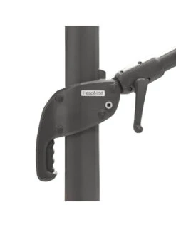 Parasol Déporté Elea 3x3 M Toile Olifen Anthracite -Biohors Boutique parasol deporte elea 3x3 m toile olifen anthracite 4