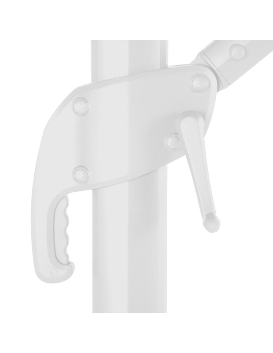 Parasol Déporté Elea 3x3 M Toile Olifen Noisette 6 Parasol Déporté Elea 3x3 M Toile Olifen Noisette – Image 4