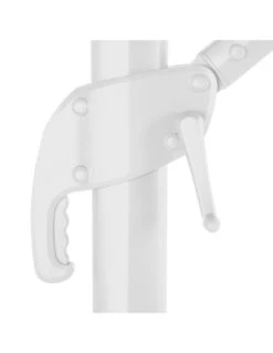 Parasol Déporté Eléa 4,2 X 3 M Hexagonal - Aluminium Et Toile Oléfine - Noisette -Biohors Boutique parasol deporte elea 42 x 3 m hexagonal aluminium et toile olefine noisette 4