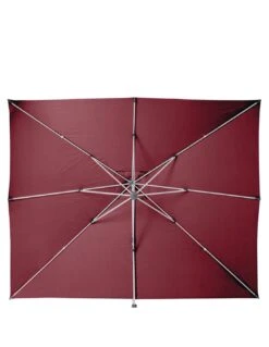 Parasol Déporté Équador 3x4 M - Bordeaux -Biohors Boutique parasol deporte equador 3x4 m bordeaux 3