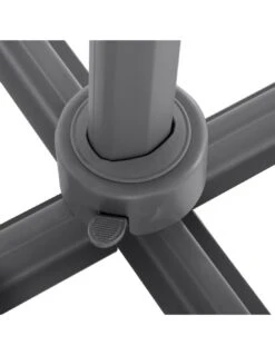 Parasol Déporté Hexagonal Éléa 3 X 4,2 M - Toile Polyester - Bleu Canard -Biohors Boutique parasol deporte hexagonal elea 3 x 42 m toile polyester bleu canard 5