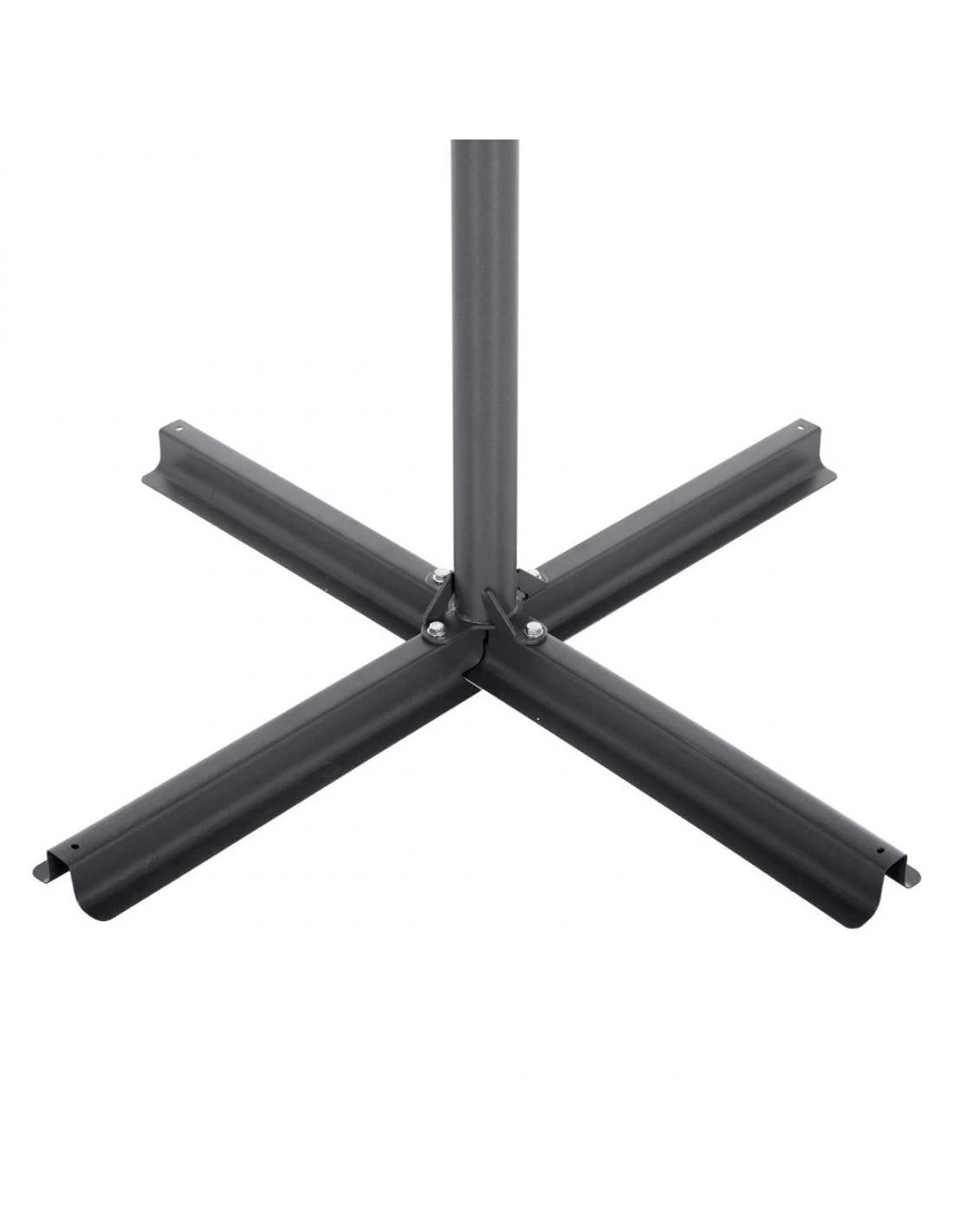 Parasol Déporté Janeiro Rond Ø3m - Aluminium Et Polyester 8 Parasol Déporté Janeiro Rond Ø3m - Aluminium Et Polyester – Image 6