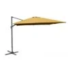 Parasol Déporté NH20 3x3 M En Aluminium Orientable, Inclinable Et Rotatif - Curry -Biohors Boutique parasol deporte nh 3x3 m orientable et inclinable proloisirs