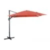 Parasol Déporté NH20 3x3 M En Aluminium Orientable, Inclinable Et Rotatif - Paprika -Biohors Boutique parasol deporte nh 3x3 m orientable et inclinable proloisirs 3
