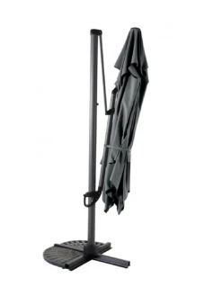 Parasol Déporté Royal Deluxe 3x3 M Octogonal - MWH - Anthracite -Biohors Boutique parasol deporte royal deluxe 3x3 m octogonal mwh 2