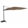 Parasol Déporté Royal Deluxe 3x3 M Octogonal - MWH - Taupe -Biohors Boutique parasol deporte royal deluxe 3x3 m octogonal mwh 4